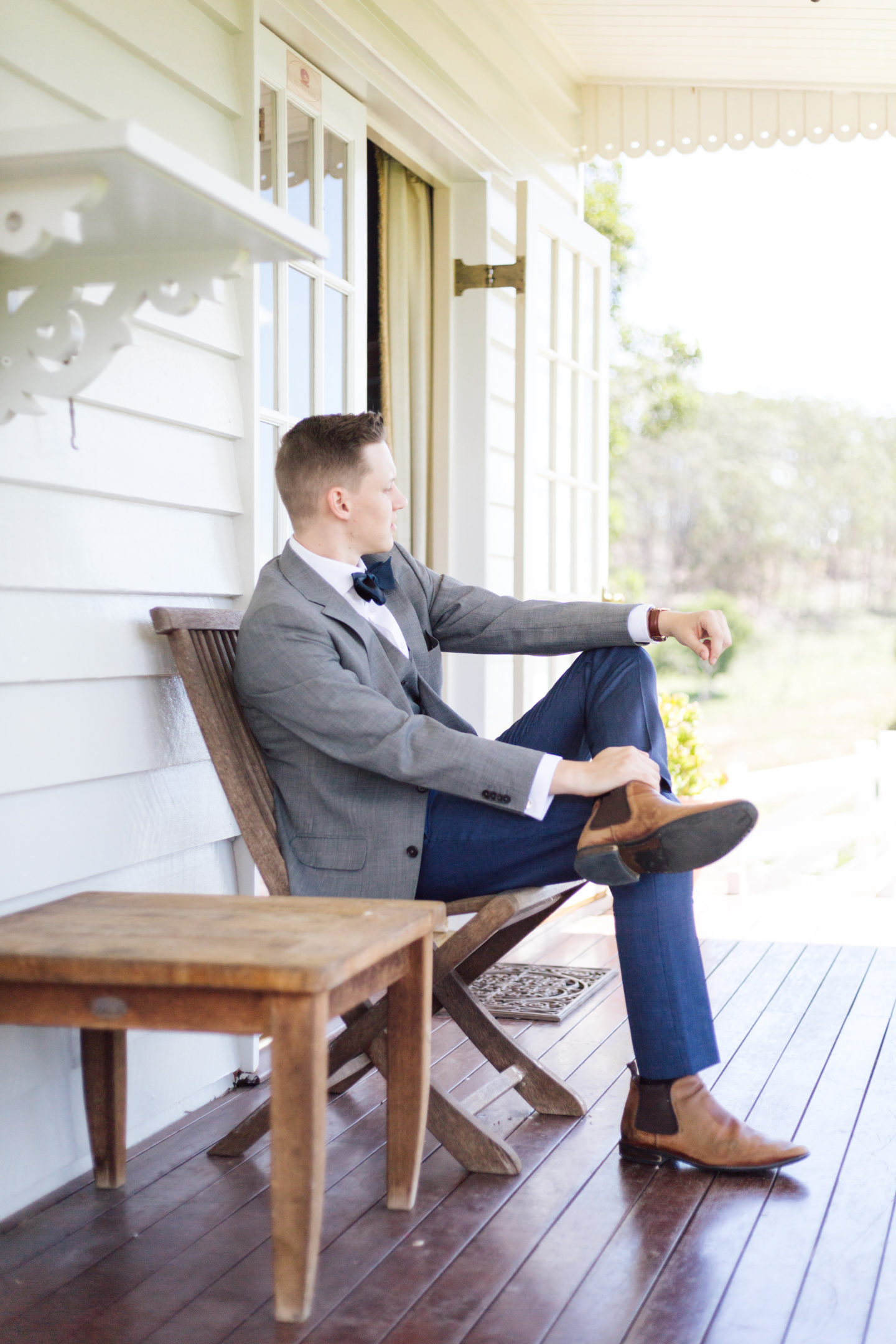 Jacaranda Wedding Inspiration With Intimate Vibes at Branell Homestead, Australia