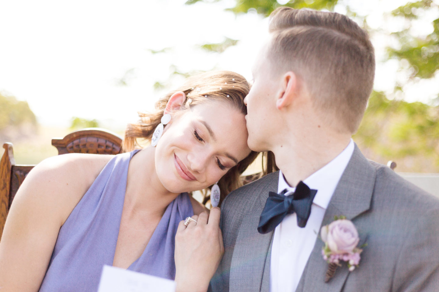 Jacaranda Wedding Inspiration With Intimate Vibes at Branell Homestead, Australia