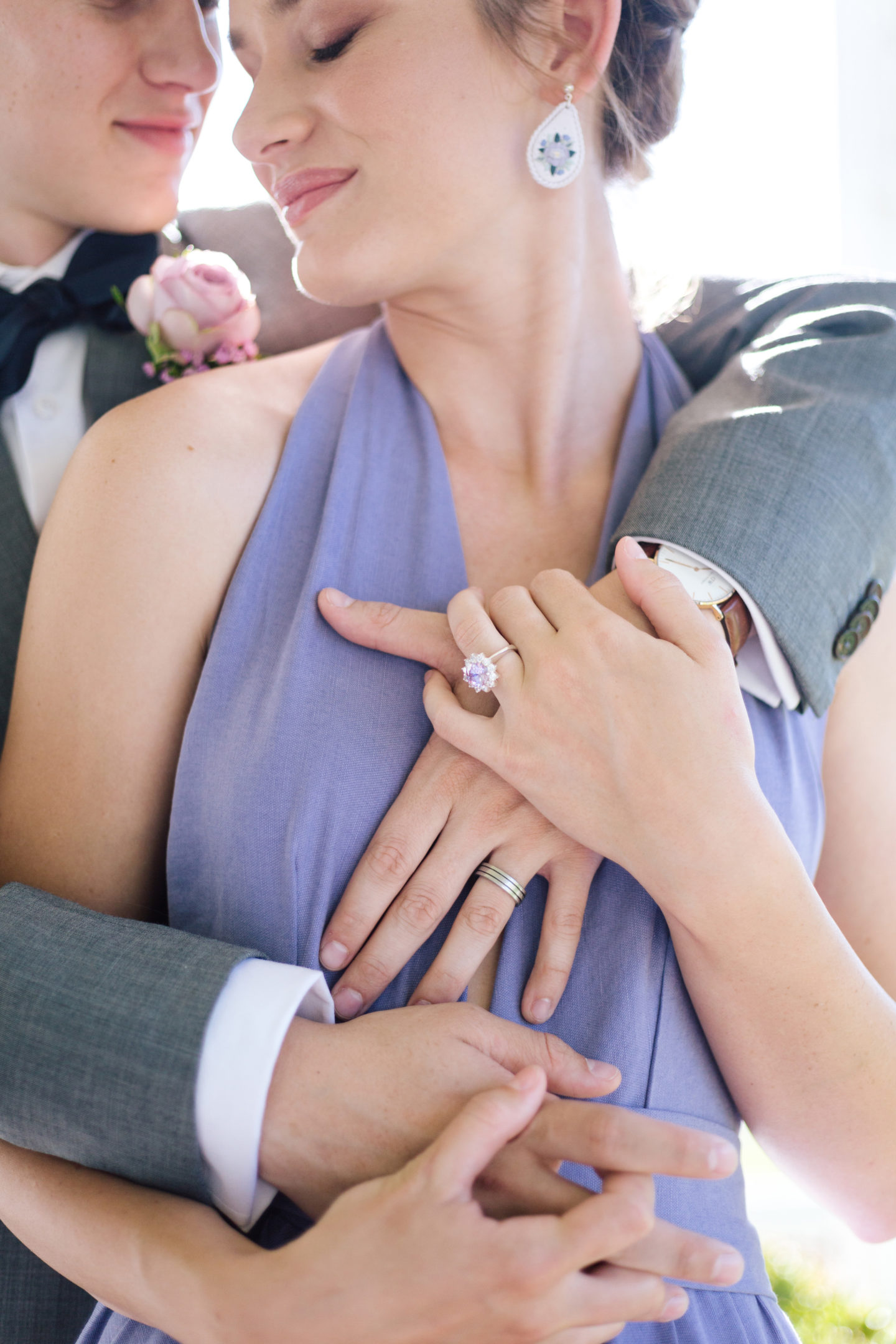 Jacaranda Wedding Inspiration With Intimate Vibes at Branell Homestead, Australia
