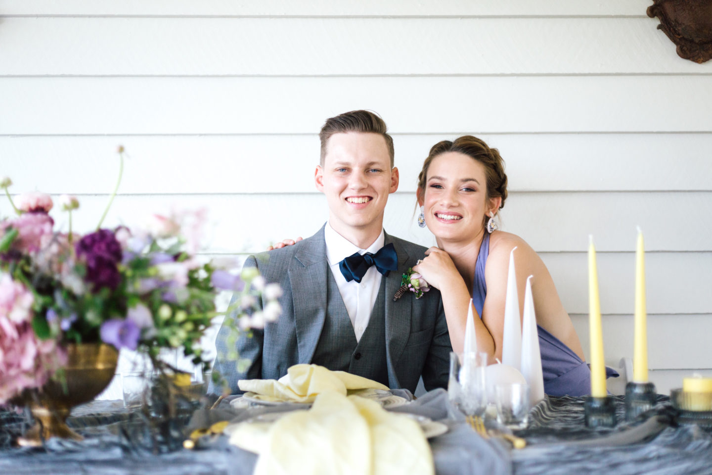 Jacaranda Wedding Inspiration With Intimate Vibes at Branell Homestead, Australia