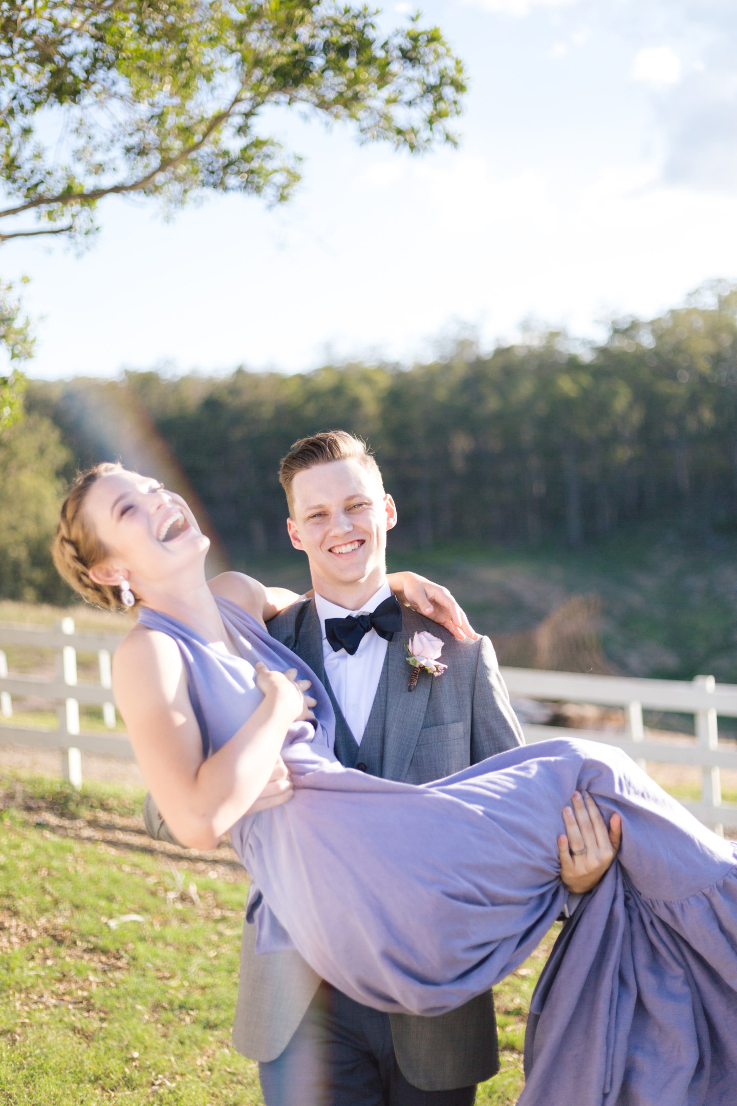 Jacaranda Wedding Inspiration With Intimate Vibes at Branell Homestead, Australia