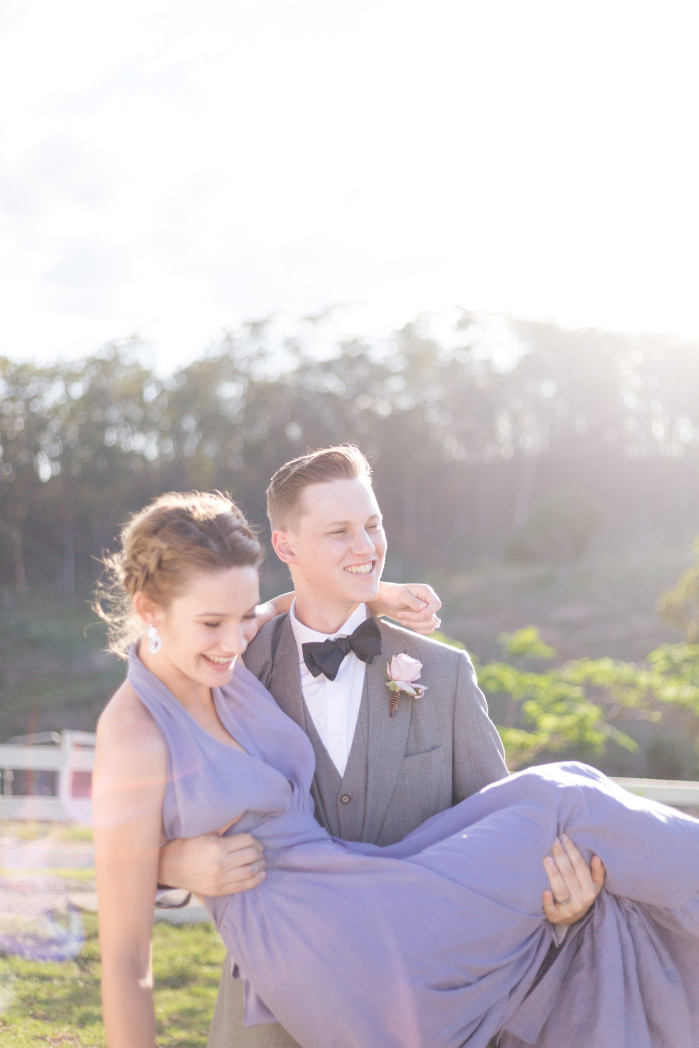 Jacaranda Wedding Inspiration With Intimate Vibes at Branell Homestead, Australia