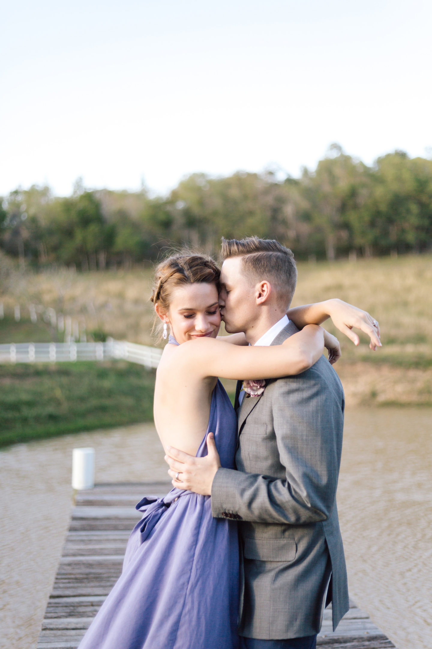 Jacaranda Wedding Inspiration With Intimate Vibes at Branell Homestead, Australia