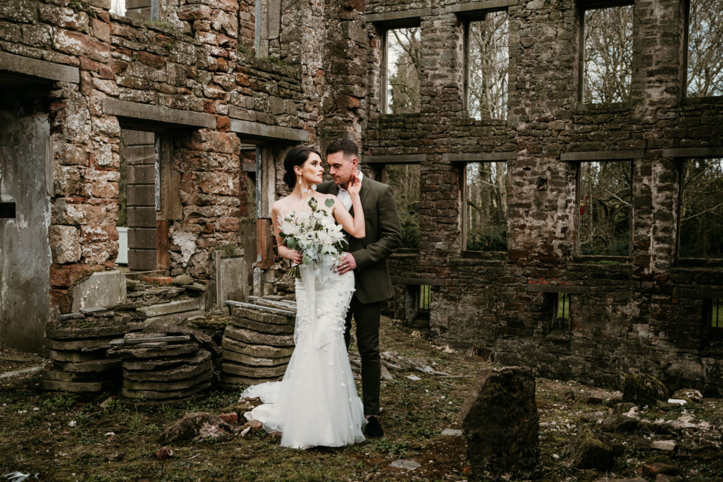 Intimate Outdoor Wedding at Kirklinton Hall, Lake District