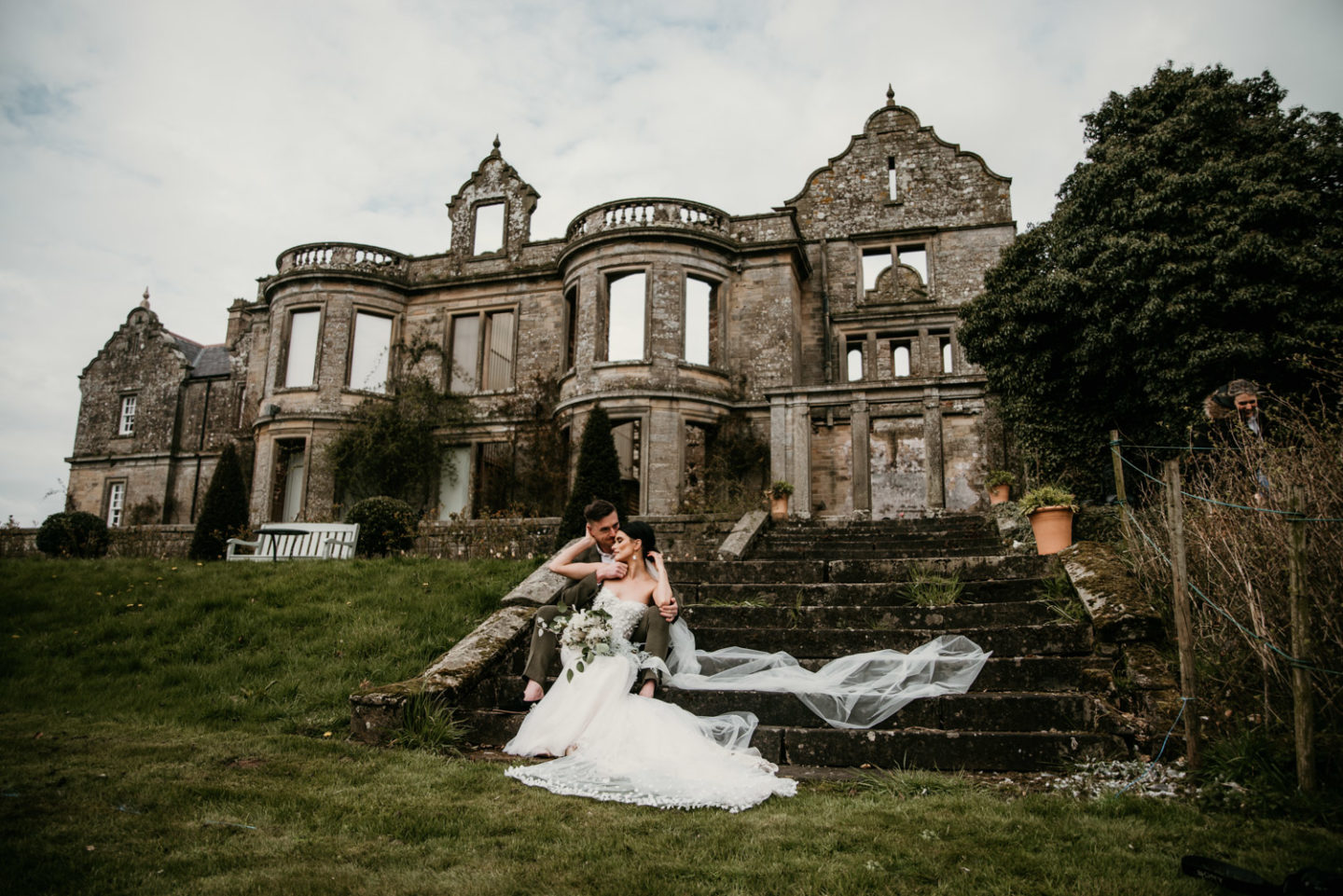  Intimate Outdoor Wedding at Kirklinton Hall, Lake District