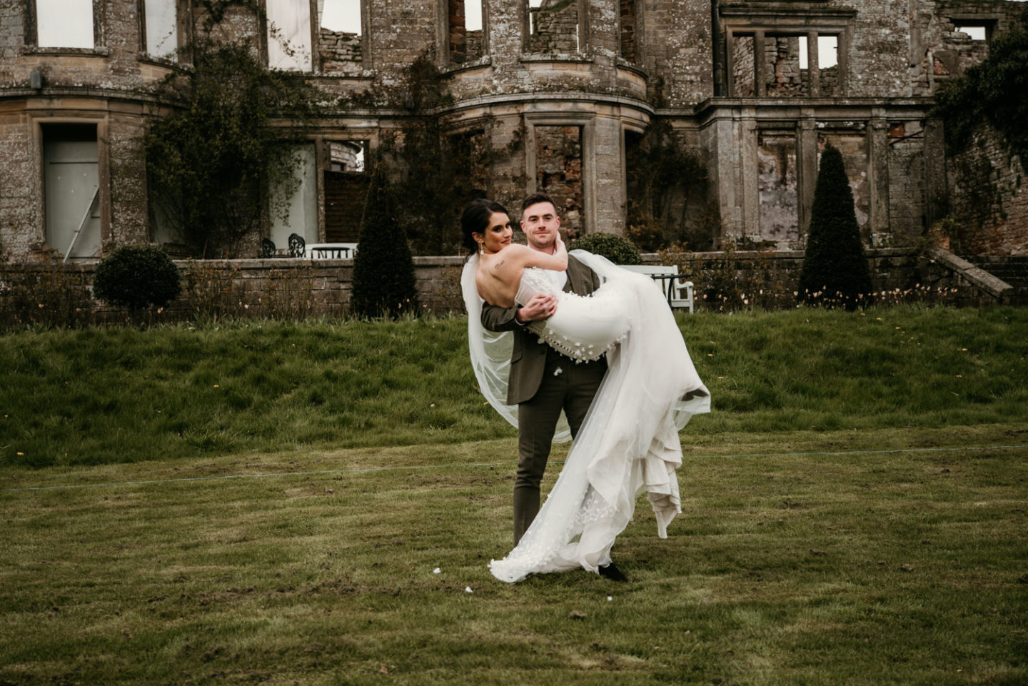 Intimate Outdoor Wedding at Kirklinton Hall, Lake District