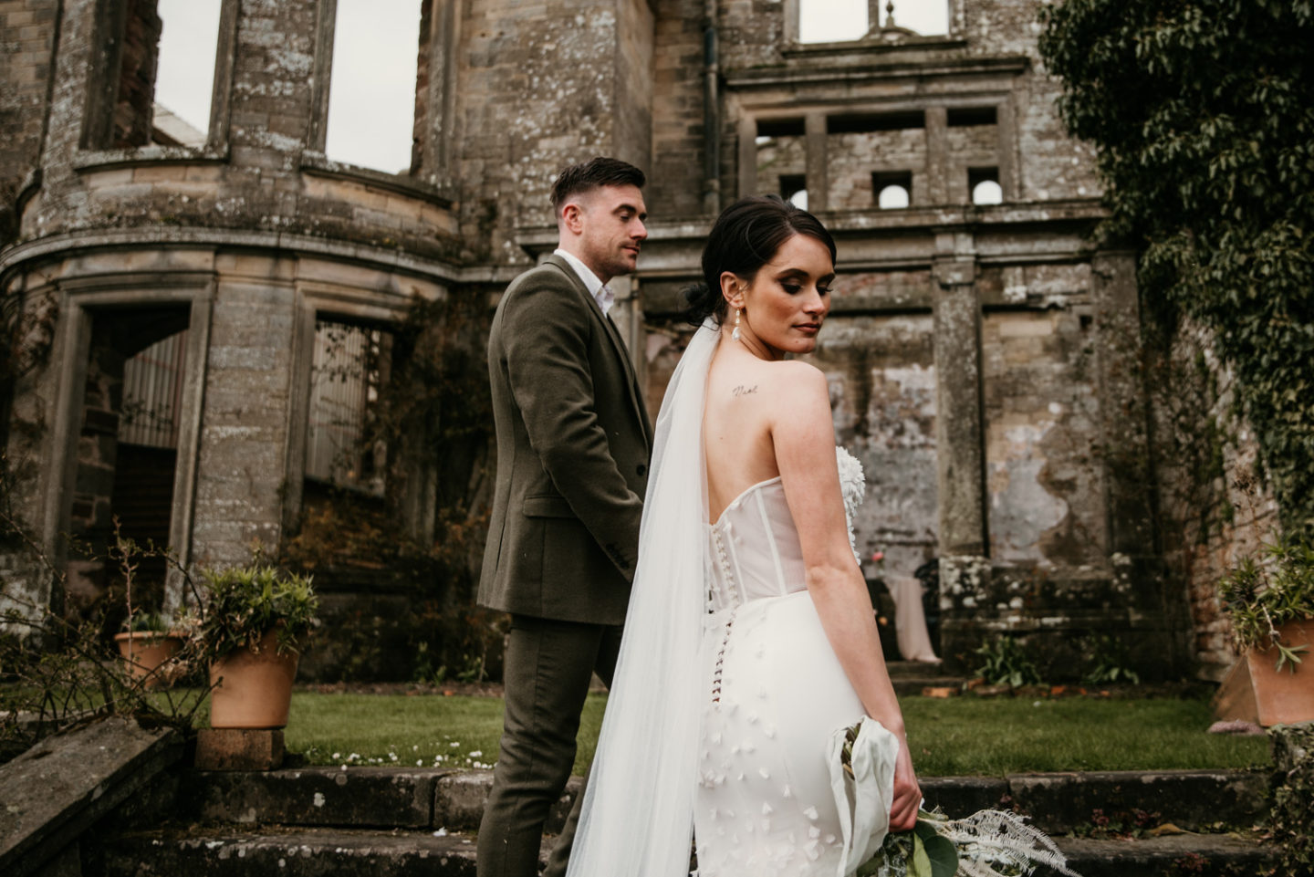  Intimate Outdoor Wedding at Kirklinton Hall, Lake District