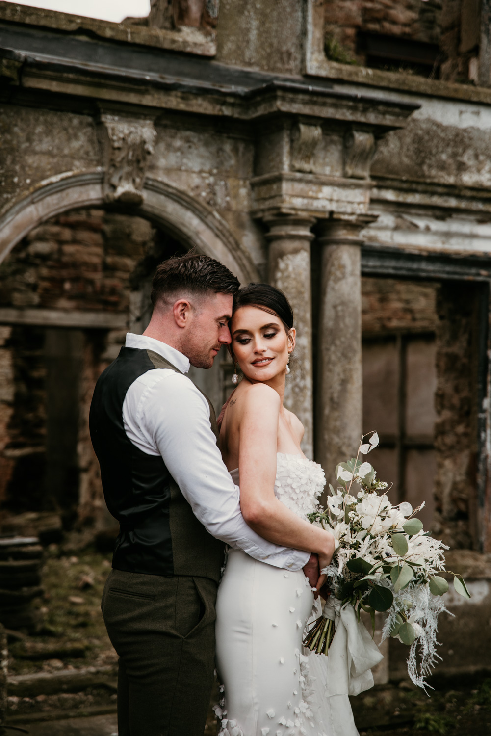 Intimate Outdoor Wedding at Kirklinton Hall, Lake District
