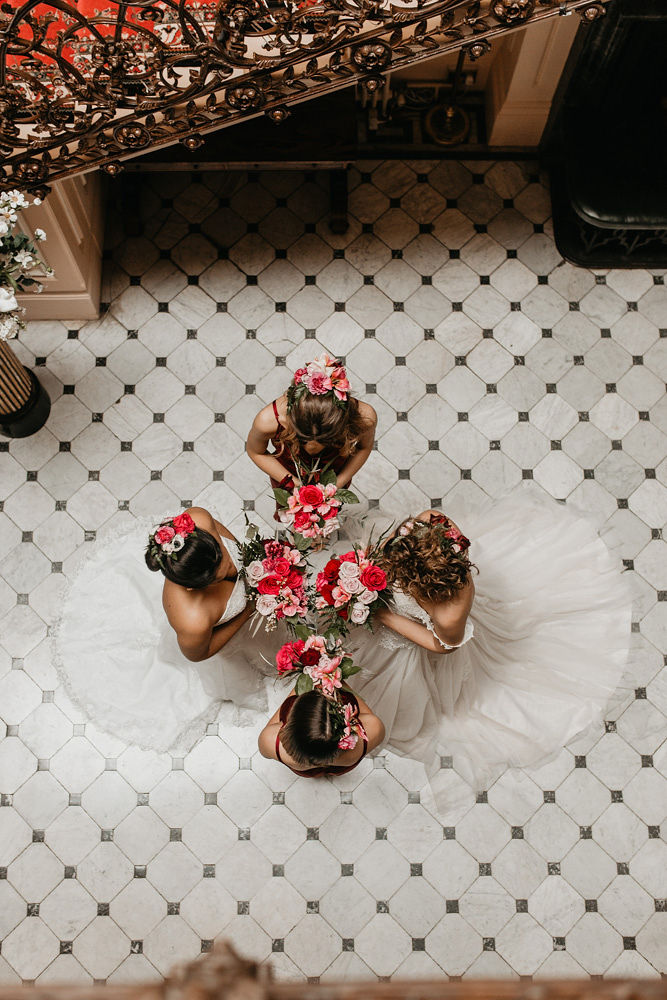 Opulent Garden Wedding With Shakespearean Goth Vibes at Mount Ephraim Estate, Kent