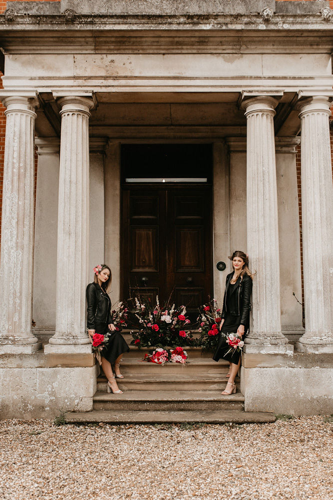 Opulent Garden Wedding With Shakespearean Goth Vibes at Mount Ephraim Estate, Kent
