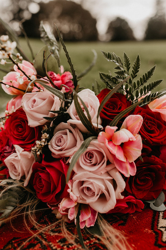 Opulent Garden Wedding With Shakespearean Goth Vibes at Mount Ephraim Estate, Kent