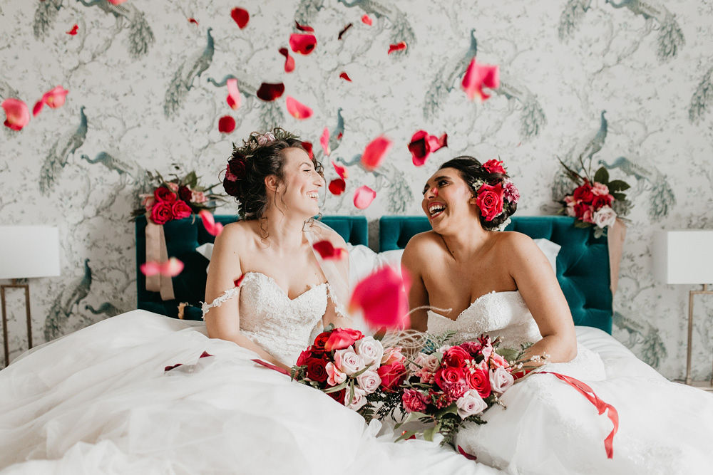 Opulent Garden Wedding With Shakespearean Goth Vibes at Mount Ephraim Estate, Kent