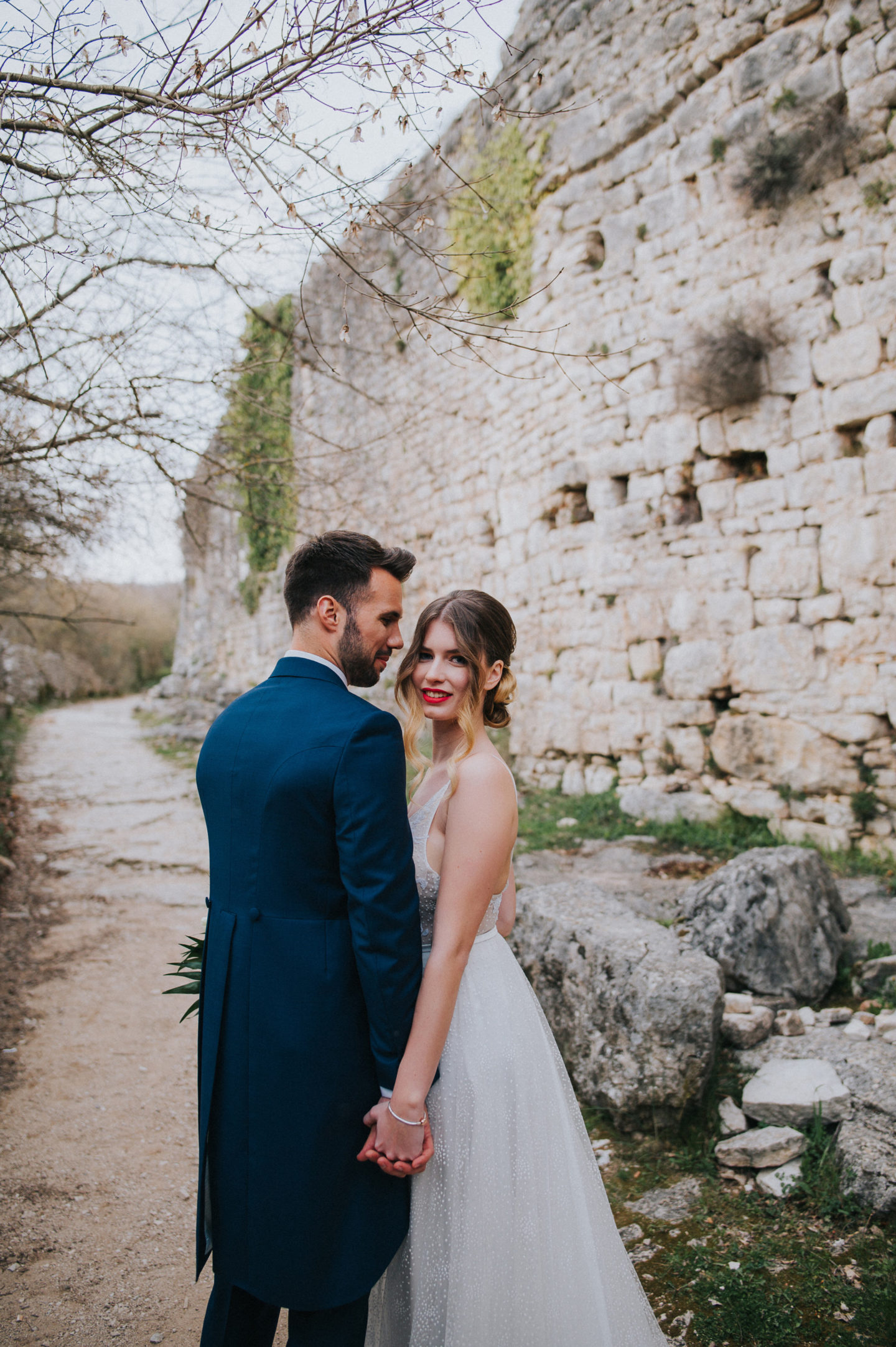 Botanical Castle Wedding with Contemporary Vibes at Dvigrad Ruins, Croatia