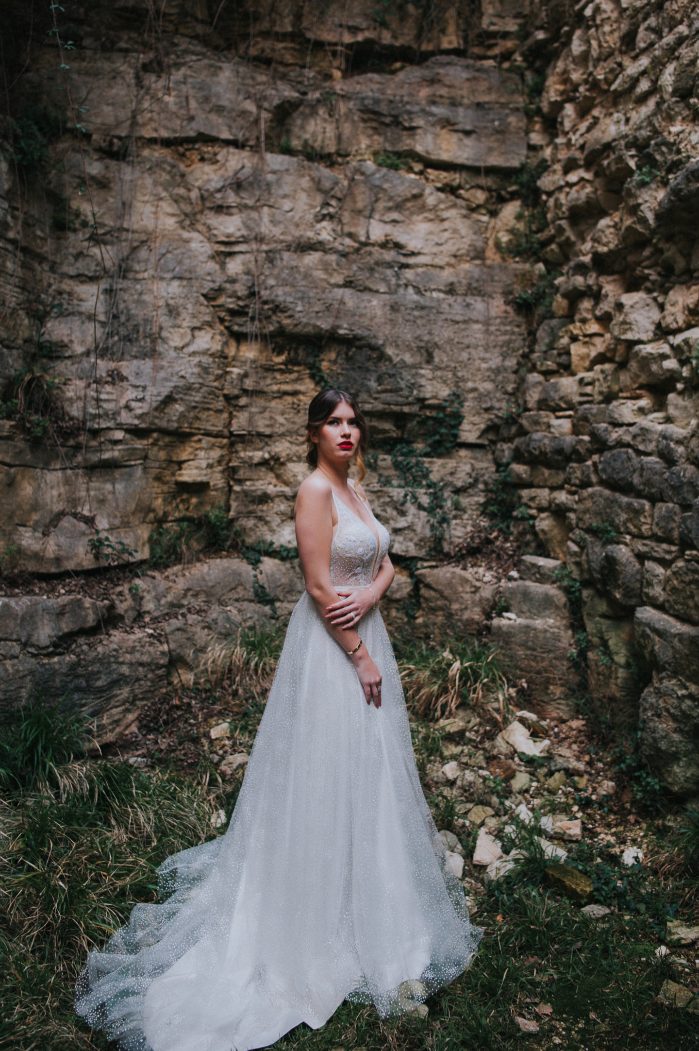 Botanical Castle Wedding with Contemporary Vibes at Dvigrad Ruins, Croatia