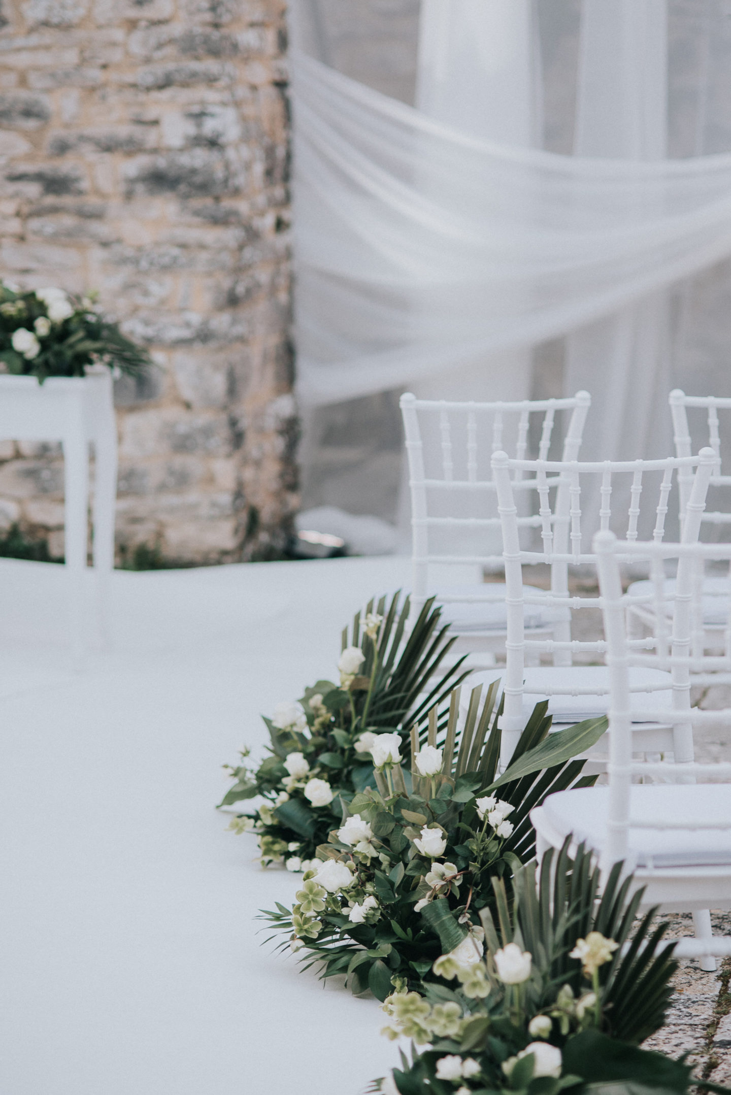 Botanical Castle Wedding with Contemporary Vibes at Dvigrad Ruins, Croatia