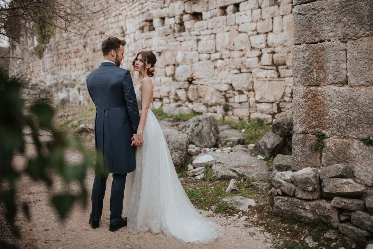 Botanical Castle Wedding with Contemporary Vibes at Dvigrad Ruins, Croatia