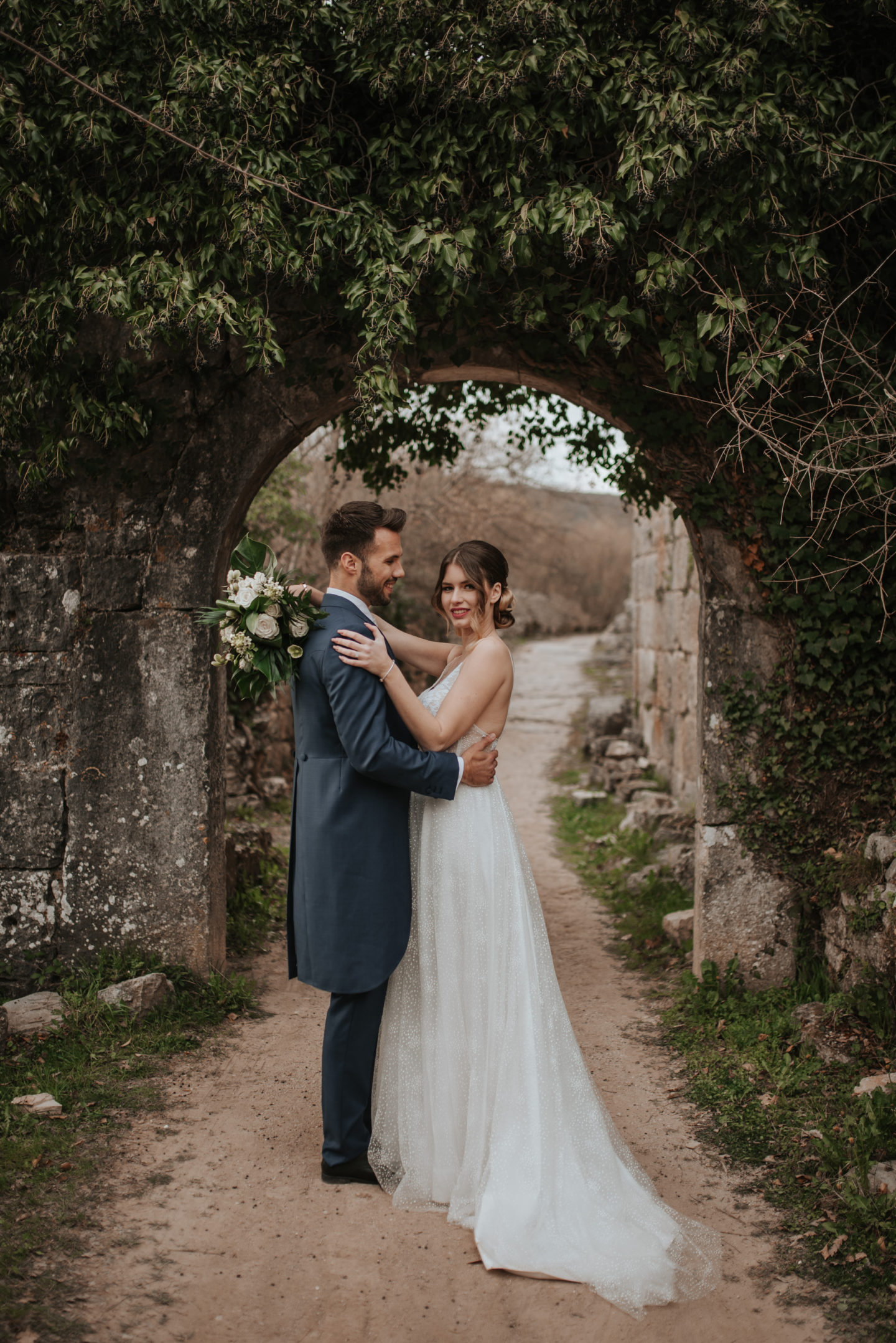 Botanical Castle Wedding with Contemporary Vibes at Dvigrad Ruins, Croatia