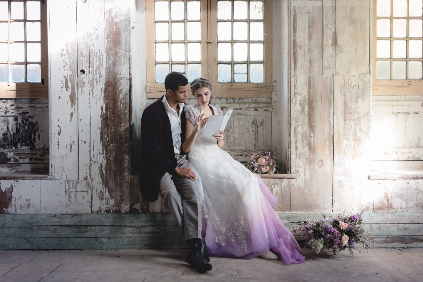 Romantic Bridgerton Inspired Wedding at Historic Dockyard, Kent