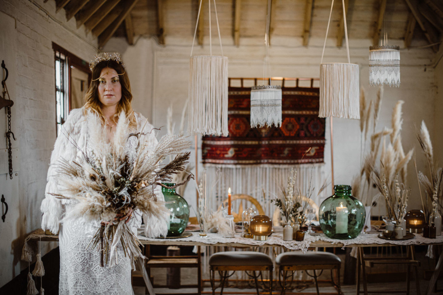 Laid Back Boho Moroccan Wedding at Gaddesden Estate, Hertfordshire 