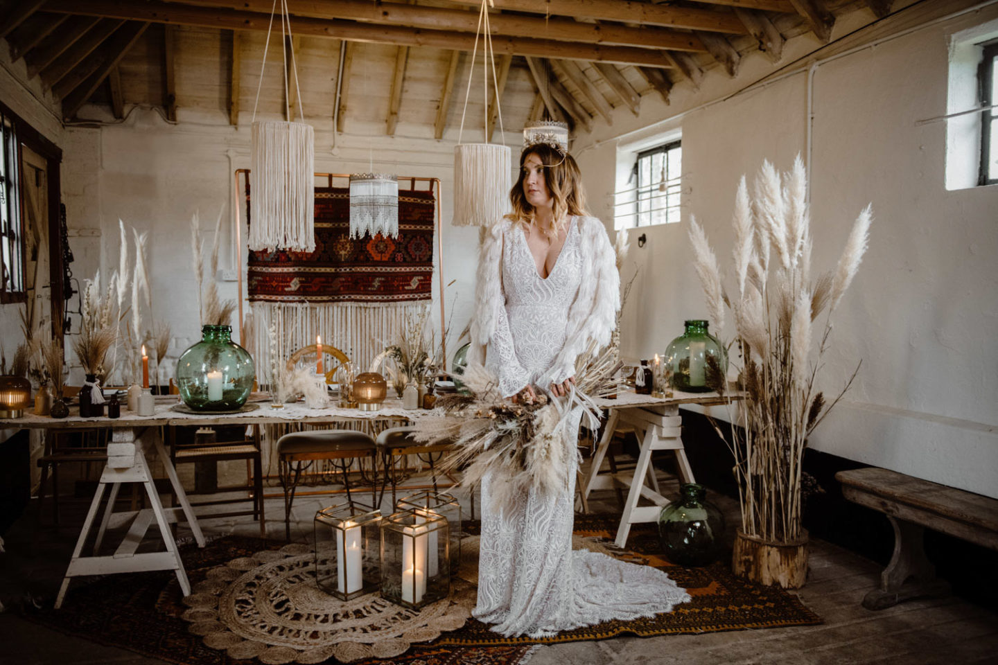 Laid Back Boho Moroccan Wedding at Gaddesden Estate, Hertfordshire 