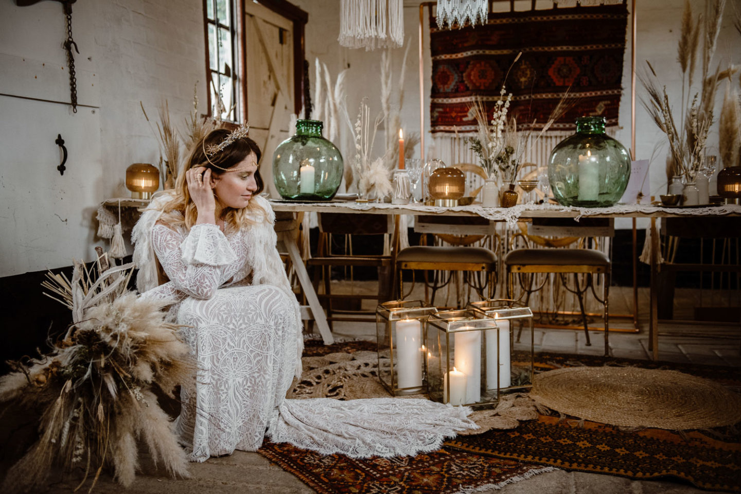 Laid Back Boho Moroccan Wedding at Gaddesden Estate, Hertfordshire 