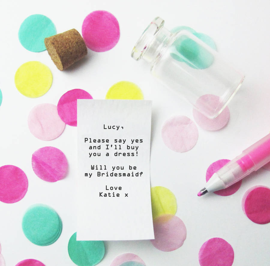 7 Creative Ways To Ask Your Friend To Be Your Bridesmaid