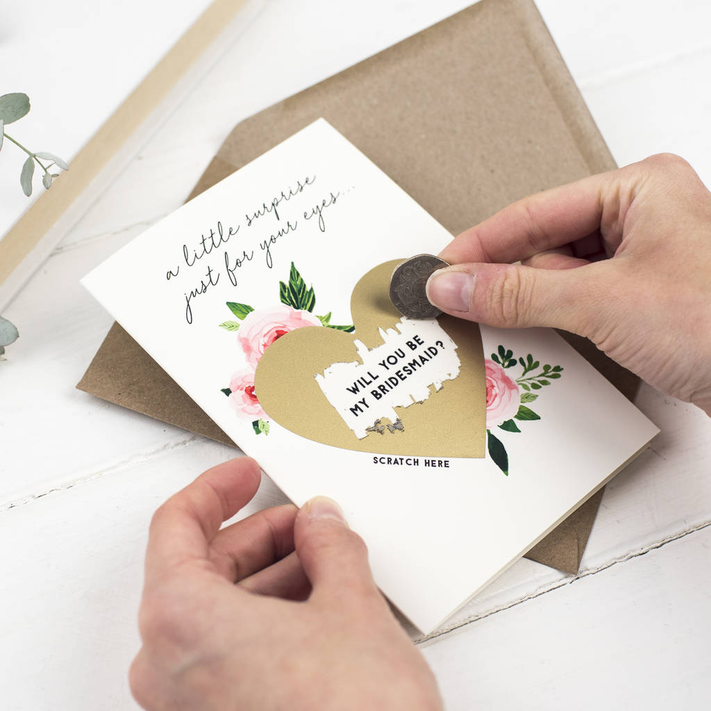 7 Creative Ways To Ask Your Friend To Be Your Bridesmaid
