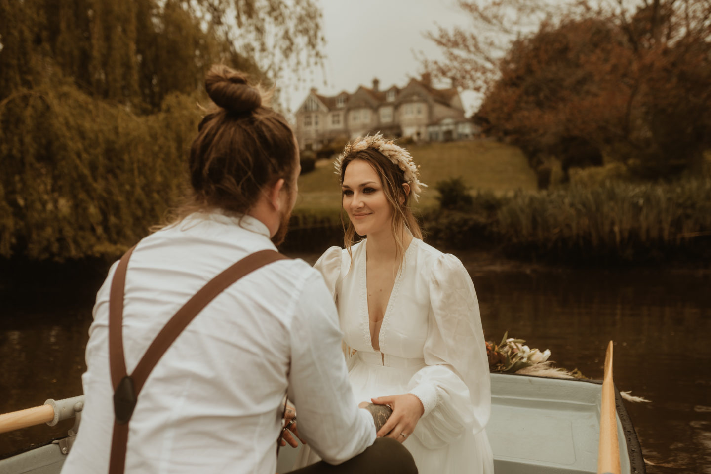 Alternative Coastal Beach Elopement With Boho Vibes At Eype Beach Dorset