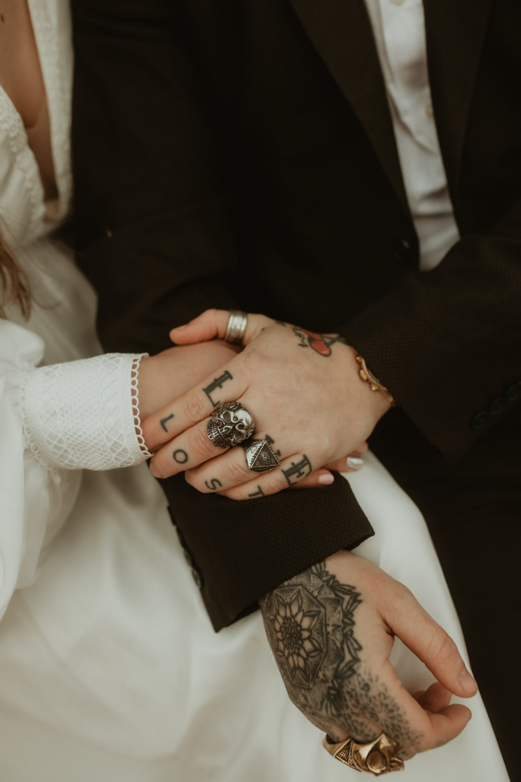 Alternative Coastal Beach Elopement With Boho Vibes At Eype Beach Dorset