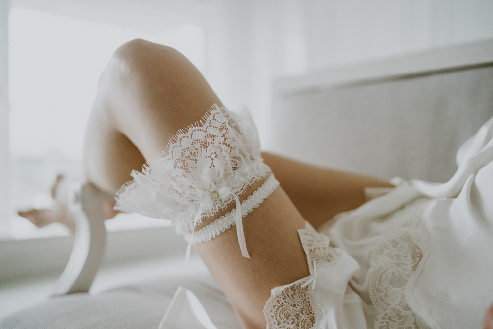 Wedding Traditions - Bridal Garters With The Nottingham Lace Garter Company
