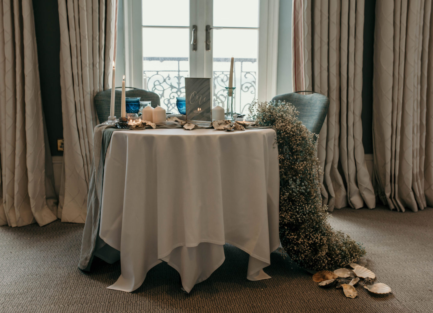 UK Beach Wedding With Bespoke Veil At The Grand Hotel, Brighton