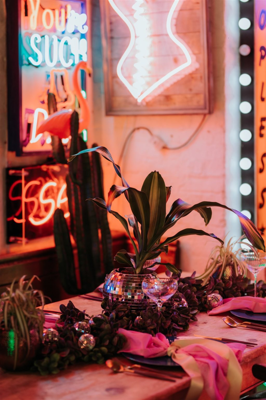 Retro 50s Wedding Inspiration At Gods Own Junkyard, London