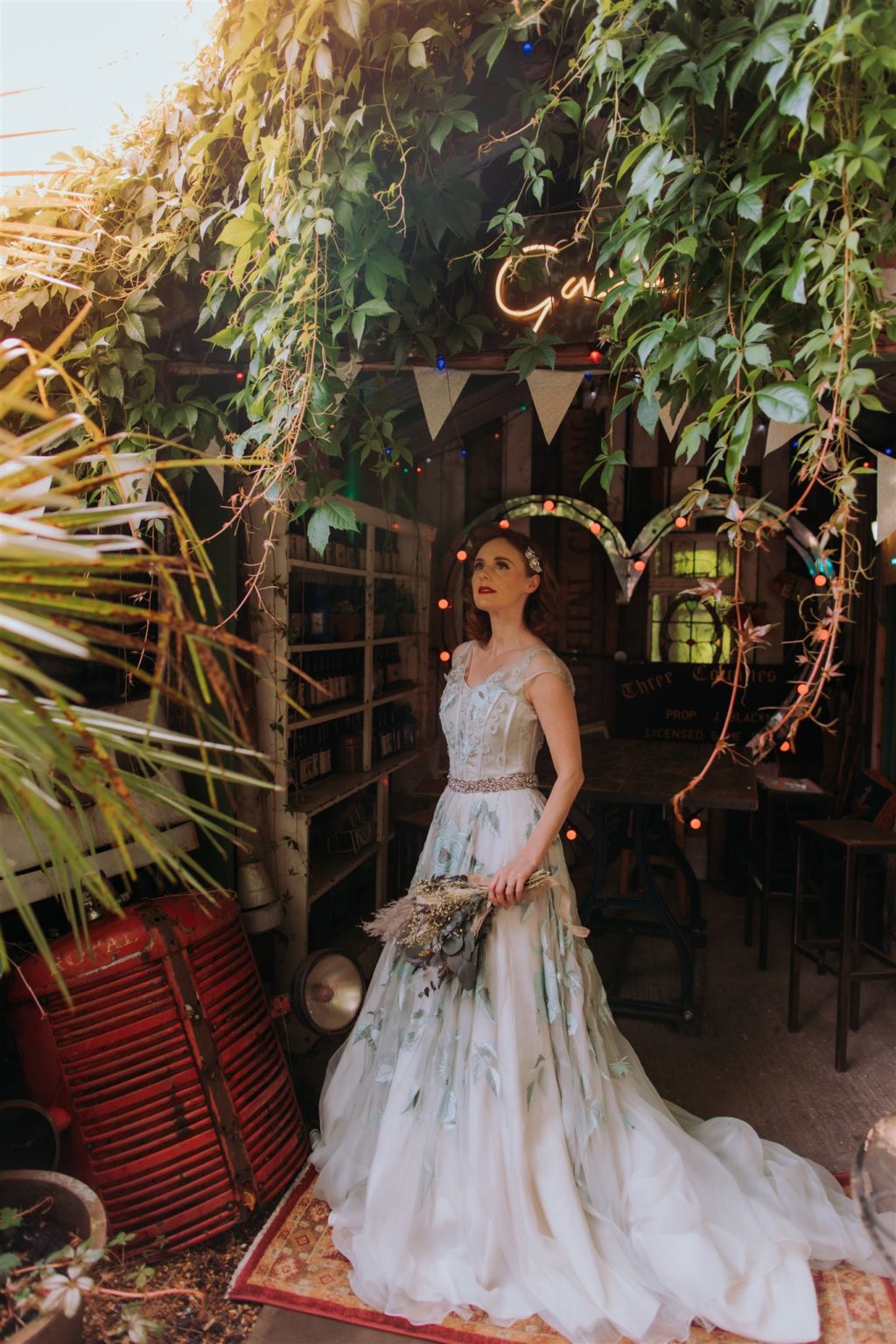 Retro 50s Wedding Inspiration At Gods Own Junkyard, London