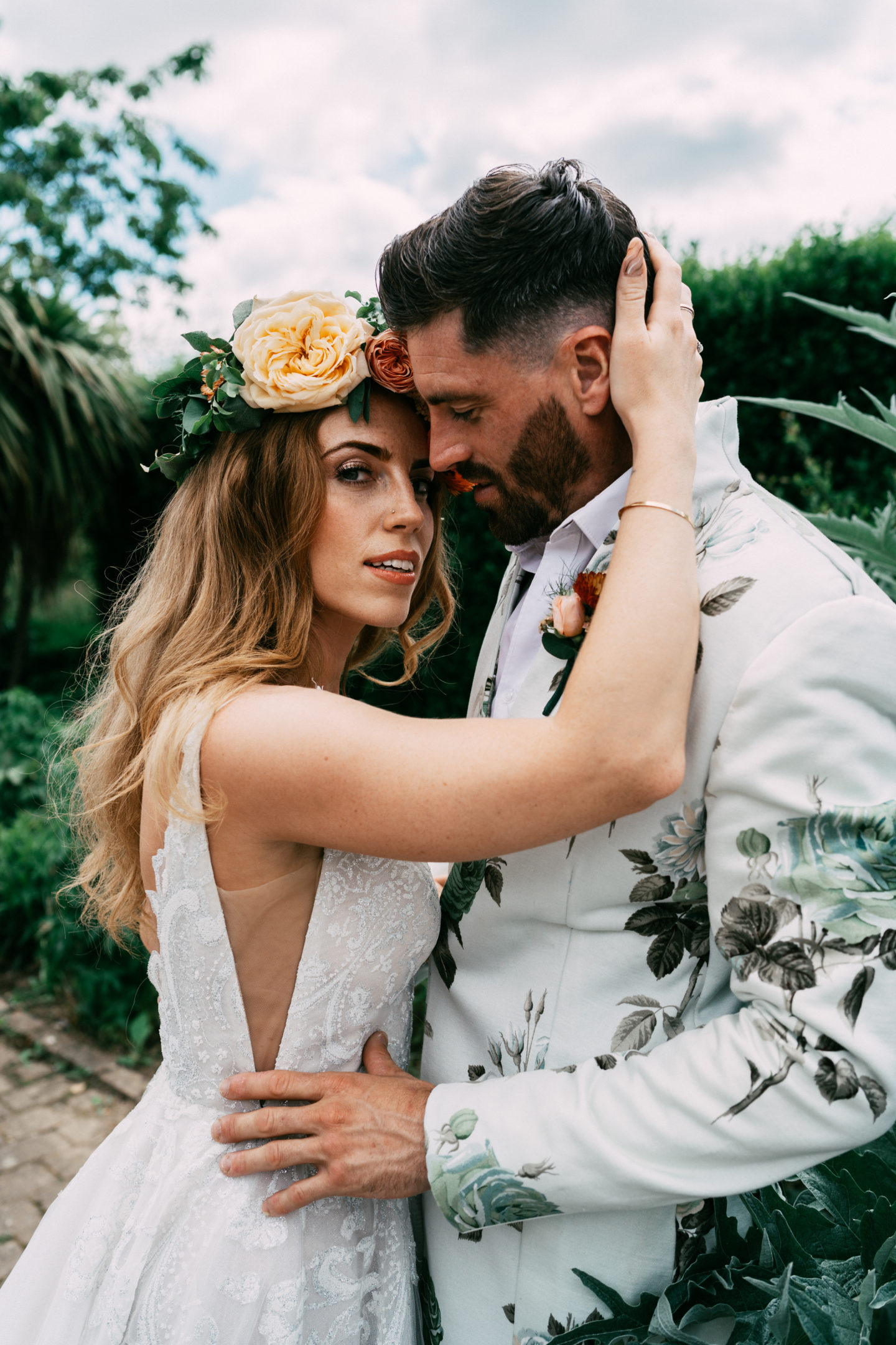 Floral Inspired Country Garden Wedding At The Gardens, Kent