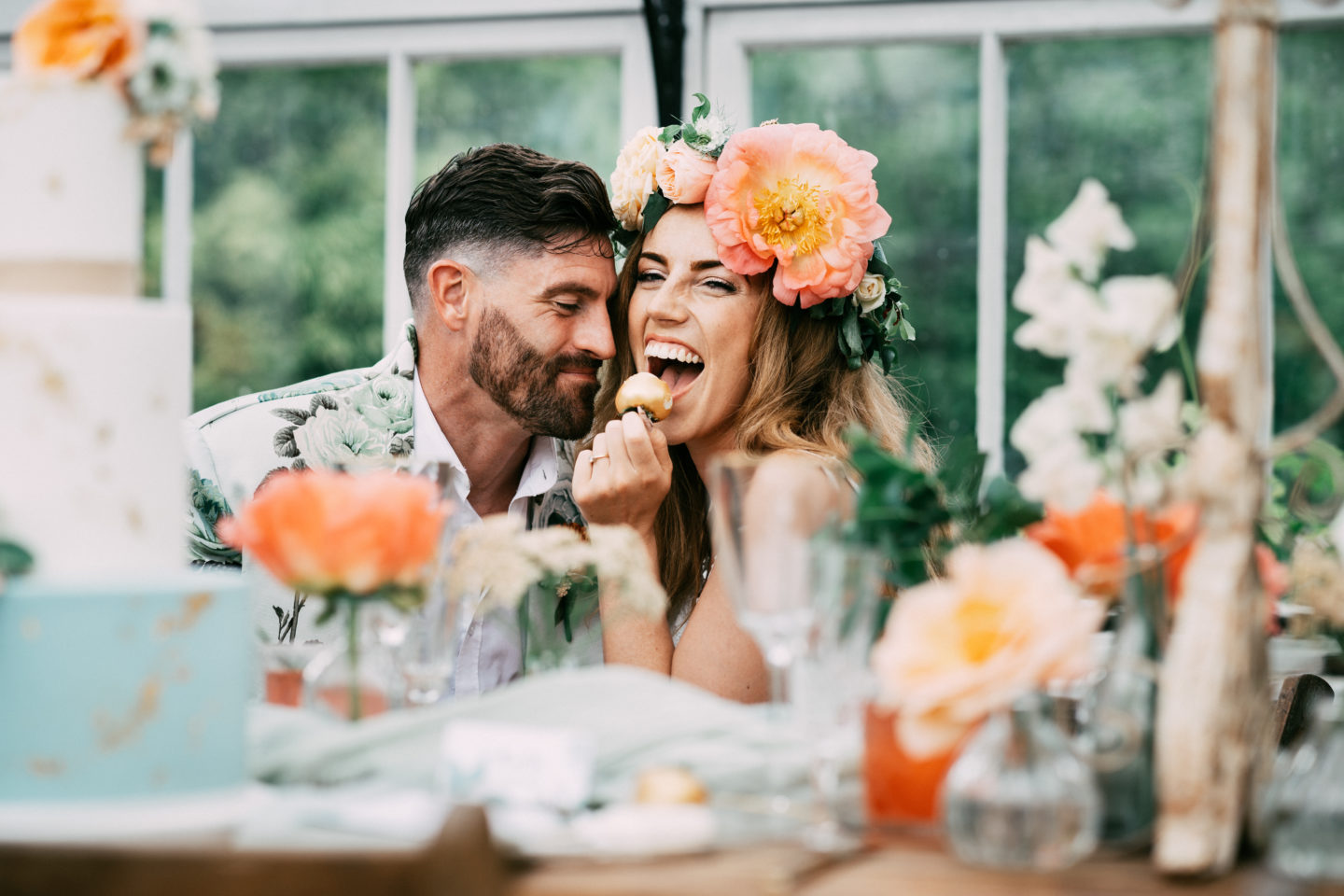 Floral Inspired Country Garden Wedding At The Gardens, Kent