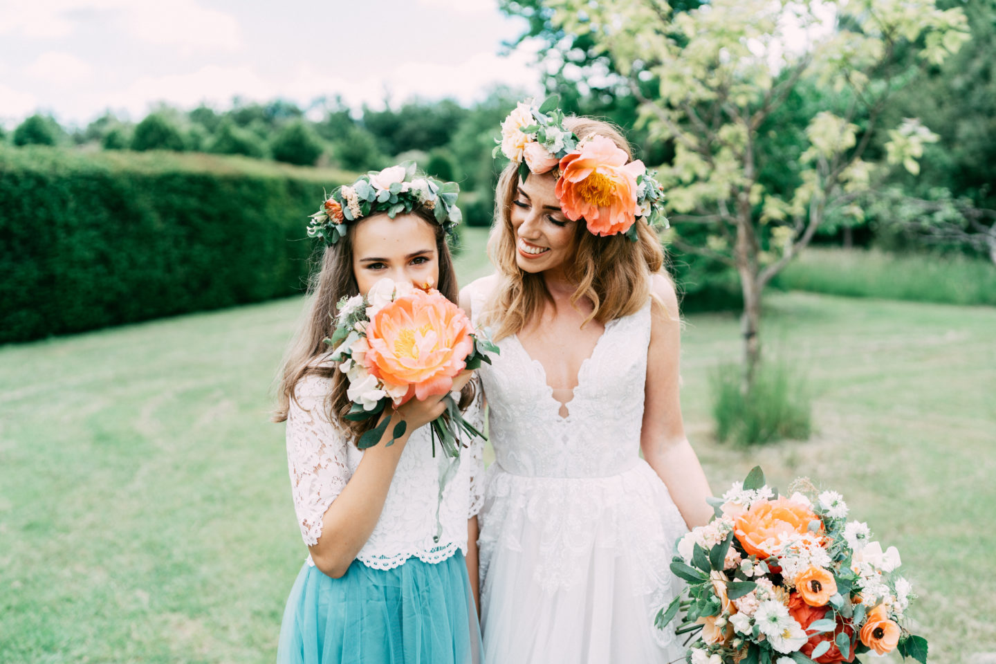 Floral Inspired Country Garden Wedding At The Gardens, Kent