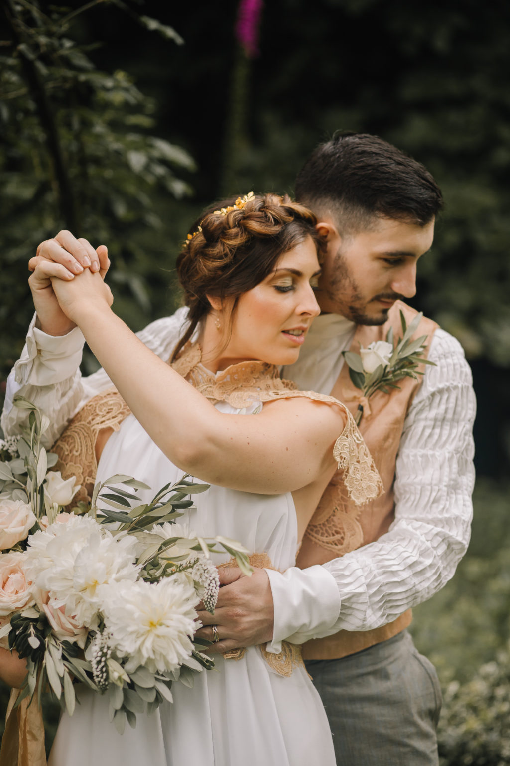 Romantic Grecian Wedding Inspiration At The Orangery Kent