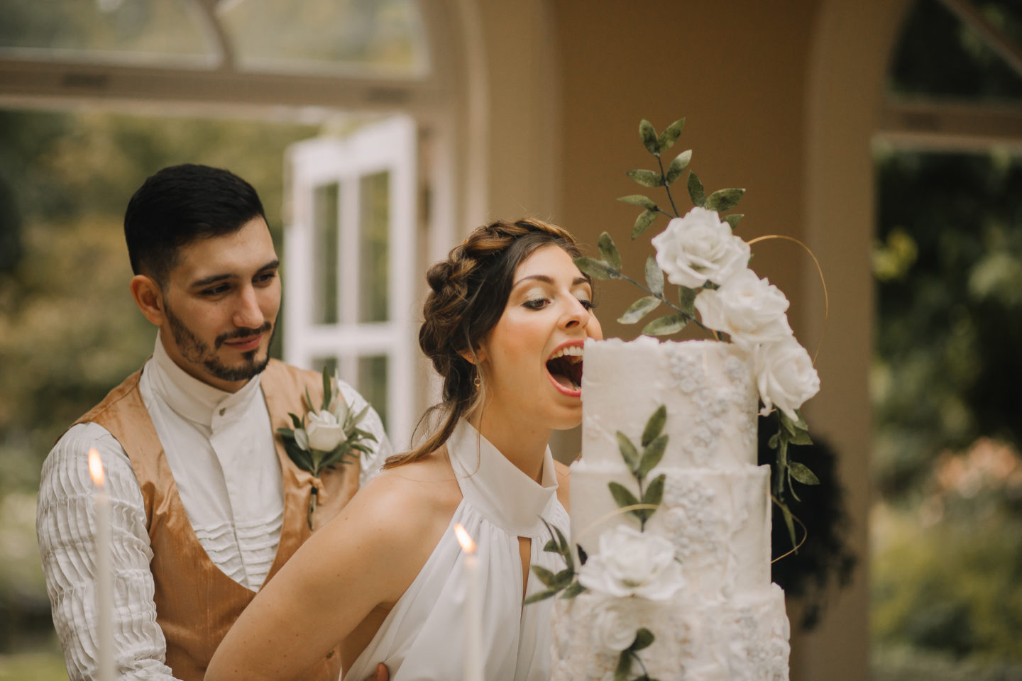 Romantic Grecian Wedding Inspiration At The Orangery Kent