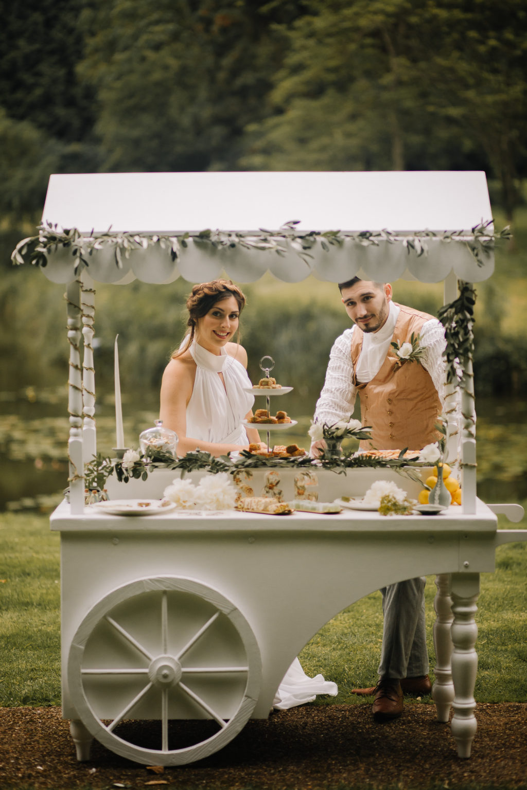 Romantic Grecian Wedding Inspiration At The Orangery Kent