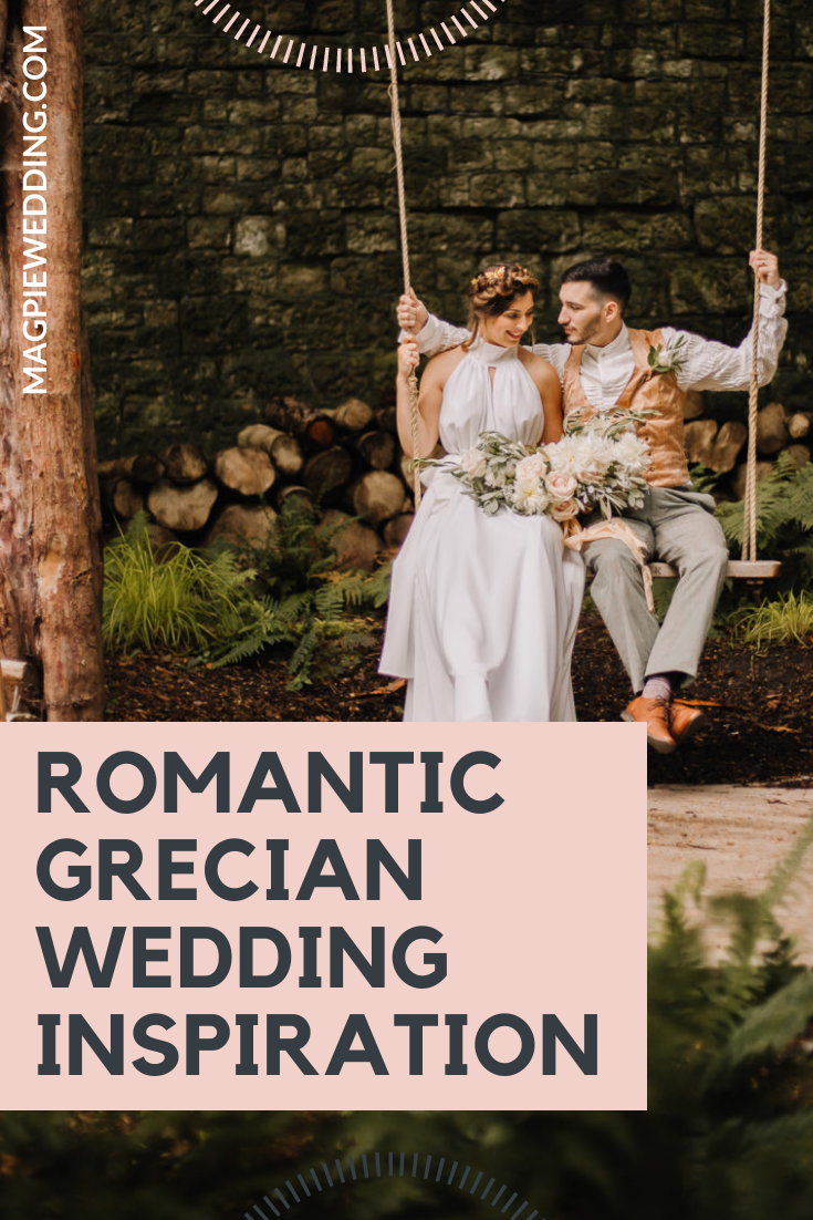 Romantic Grecian Wedding Inspiration At The Orangery Kent