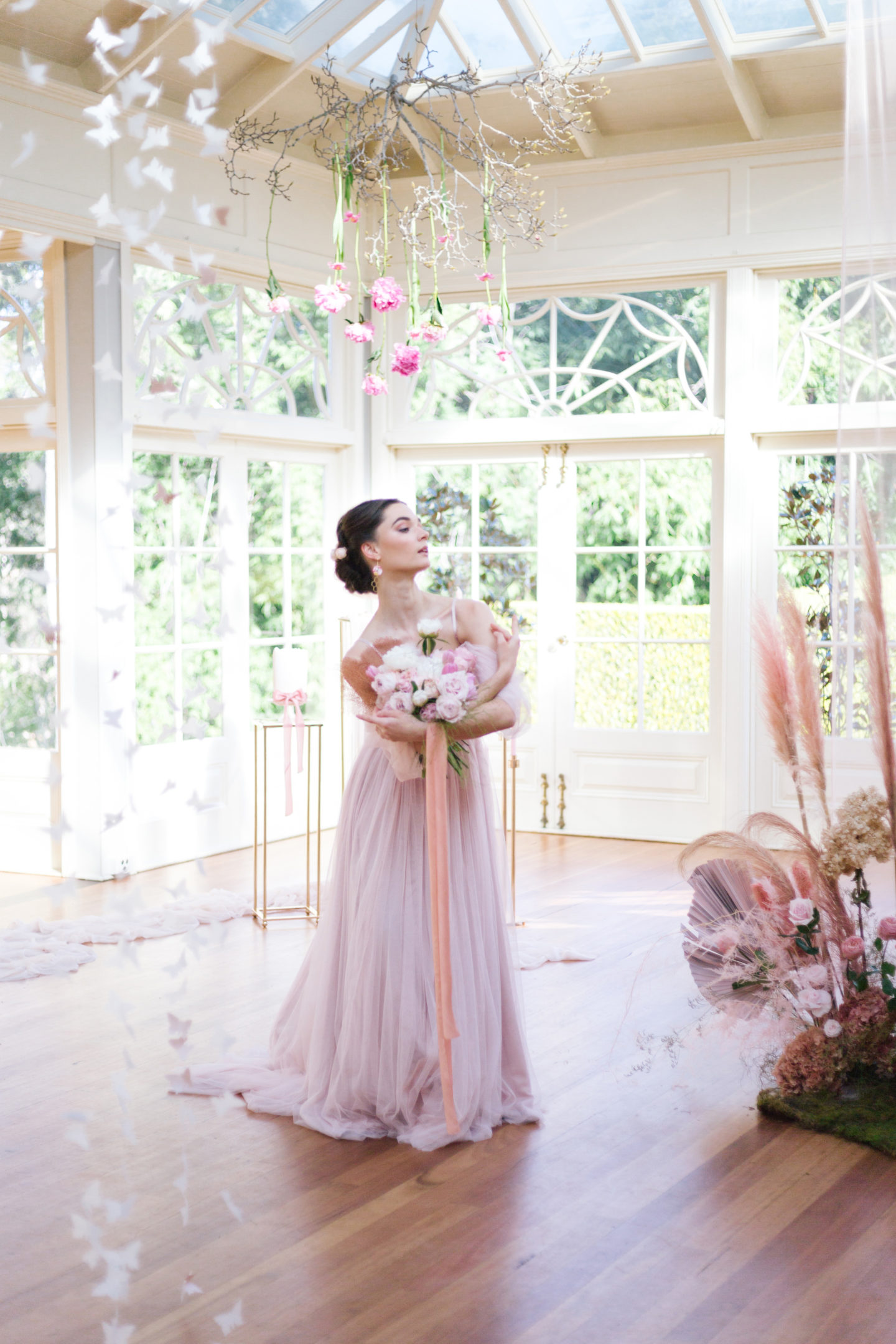 Ballet Pink Wedding Inspiration To Celebrate Breast Cancer Awareness