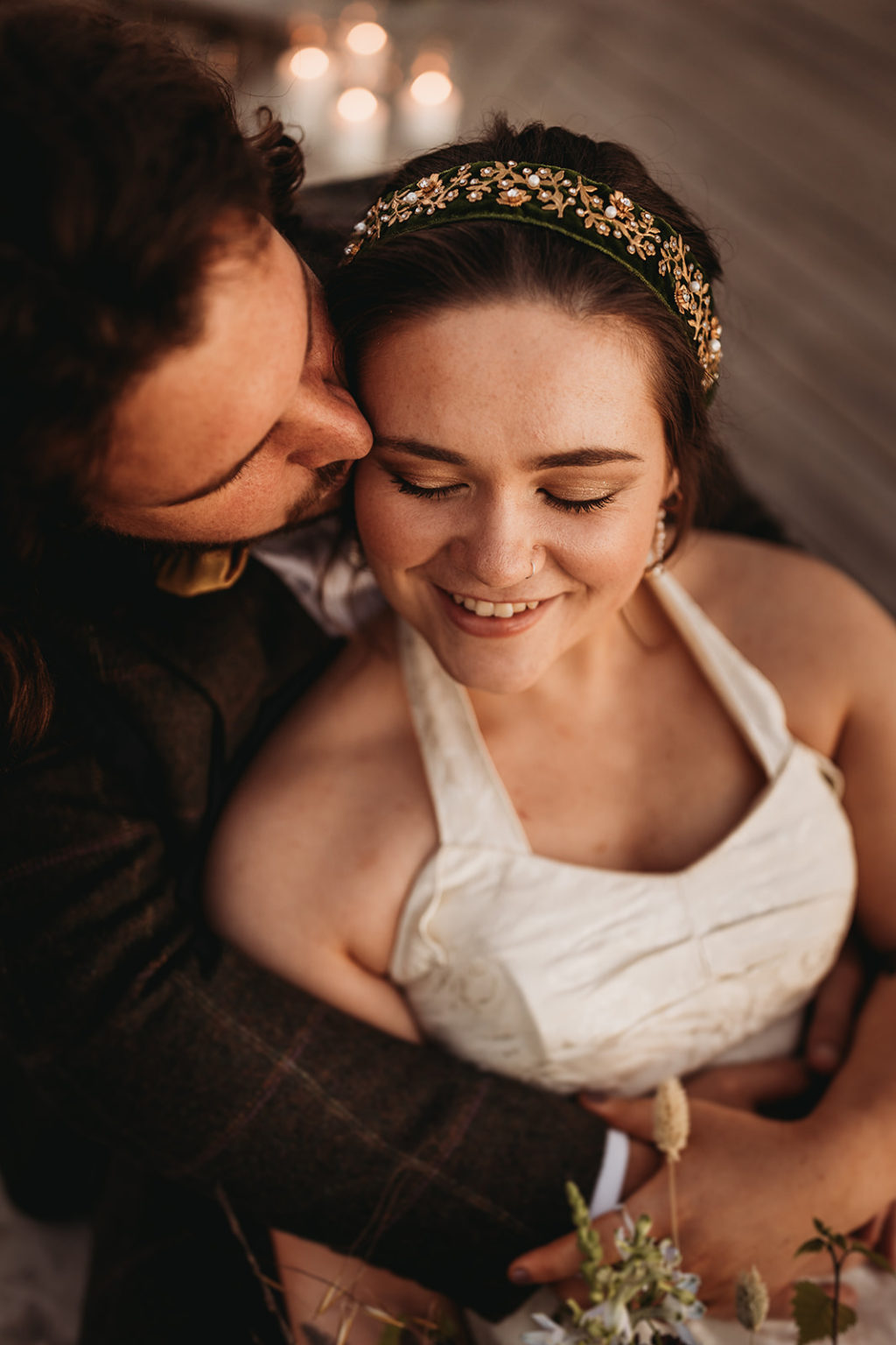 Sustainable Wedding By Twilight At The Jetty, Bedfordshire