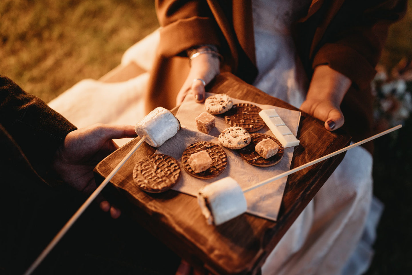 Sustainable Wedding By Twilight At The Jetty, Bedfordshire