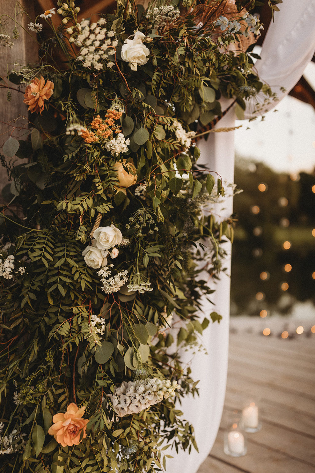 Sustainable Wedding By Twilight At The Jetty, Bedfordshire