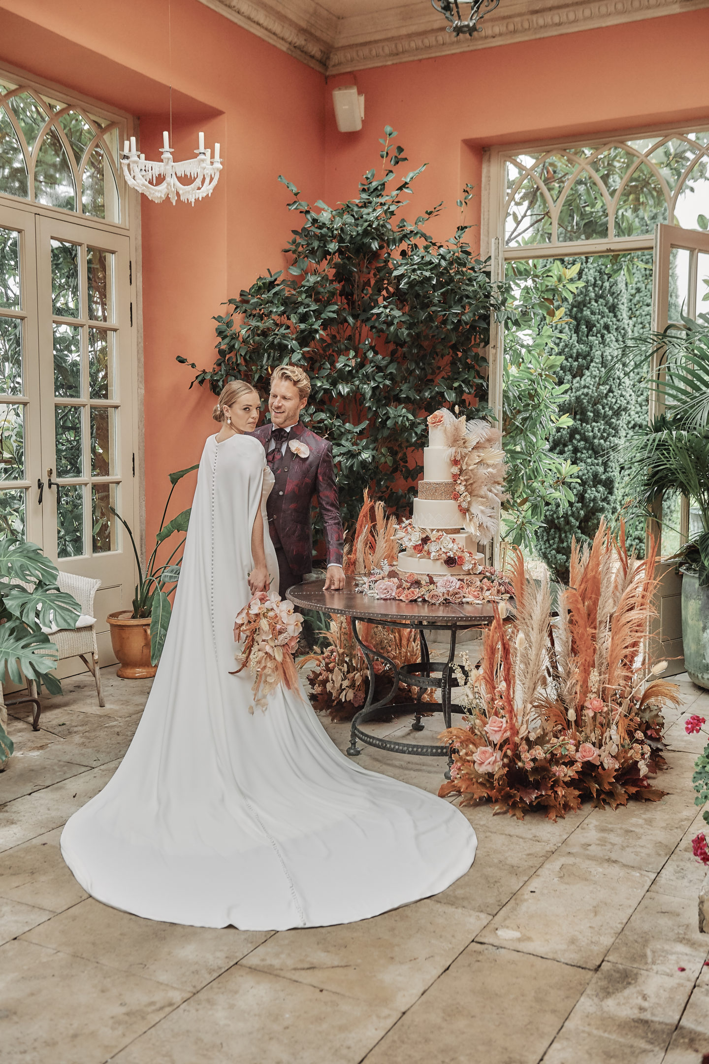 Intimate Autumn Wedding Inspiration At Euridge Manor and Orangery, Wiltshire