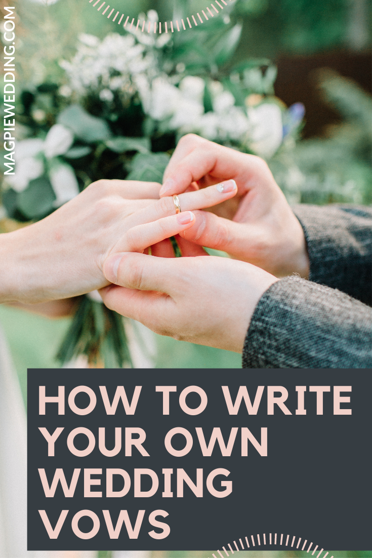 How To Write Your Own Wedding Vows  