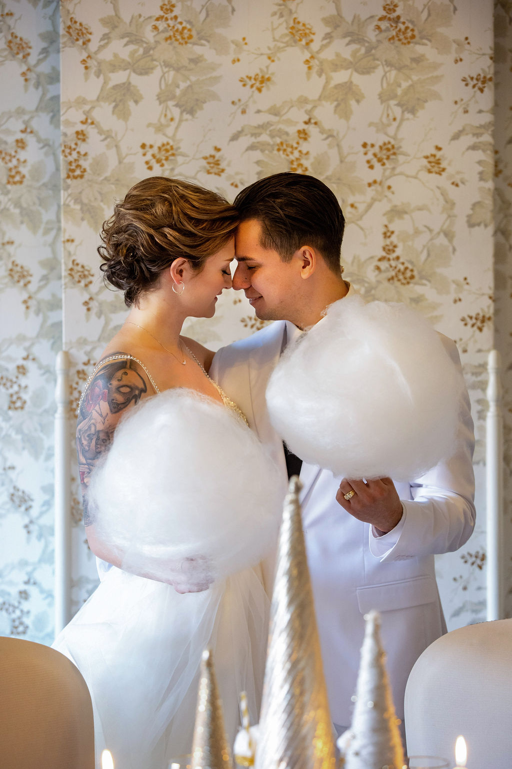 Romantic Winter Wedding With Opulent Styling at Hotel Alex Johnson, USA