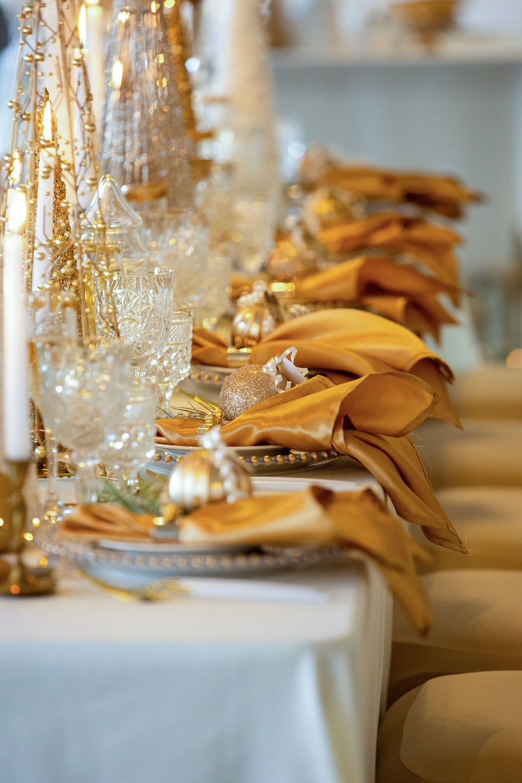 Romantic Winter Wedding With Opulent Styling at Hotel Alex Johnson, USA