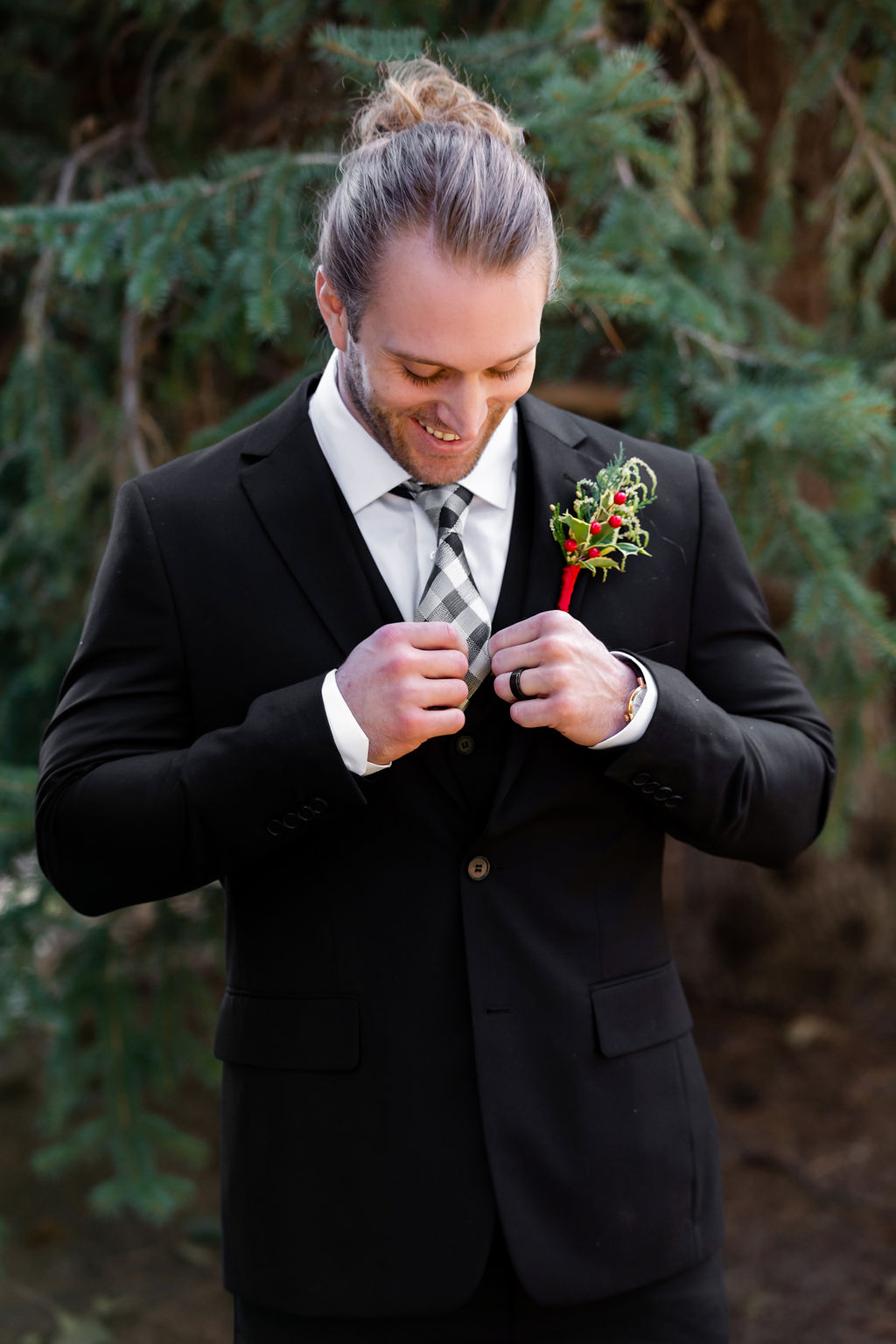 Wonderland Winter Wedding With A Sleigh at Black Hills Receptions, USA