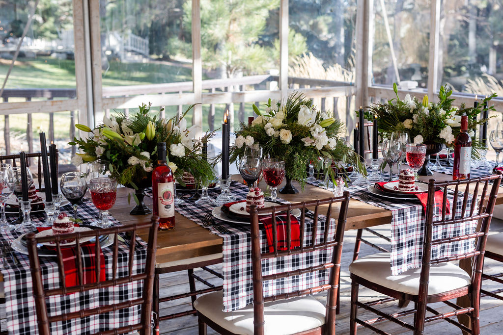 Wonderland Winter Wedding With A Sleigh at Black Hills Receptions, USA